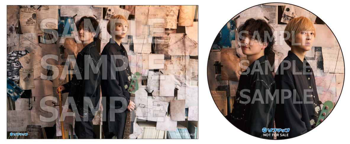 L判ブロマイド+缶バッジ(φ56mm)